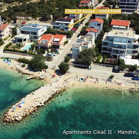 Apartments Cikac II - Modern Apartments By The Beach Mandre Exterior foto